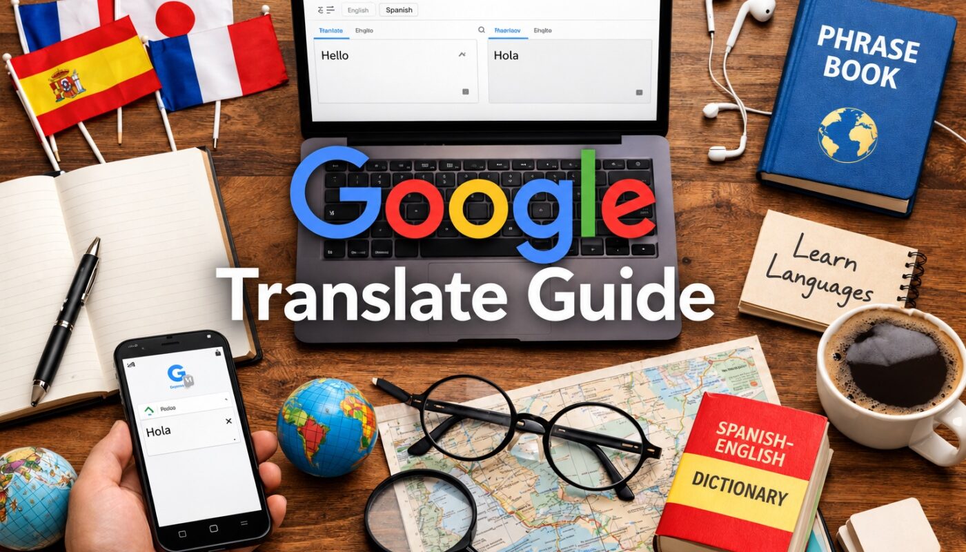 Google Translate Guide photo by AI
