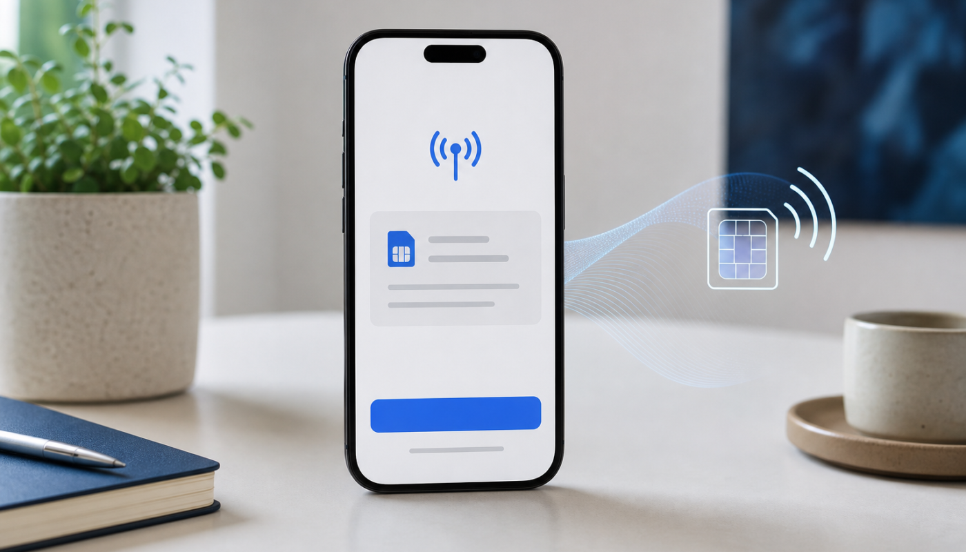 how to activate esim on iphone